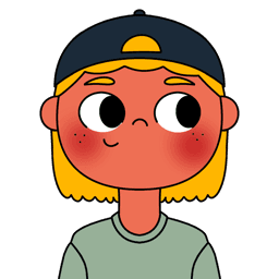 Illustration of a teen with a cap